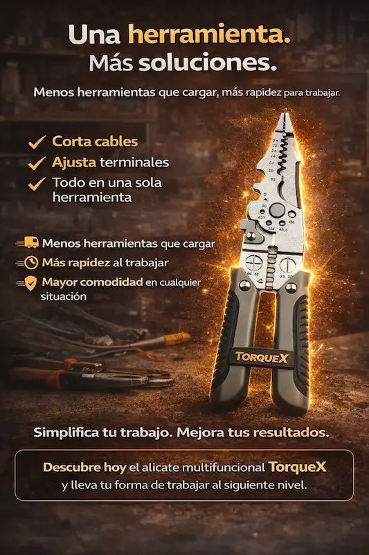 PROMO 2X1 Alicate multifuncional TorqueX