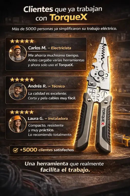 PROMO 2X1 Alicate multifuncional TorqueX