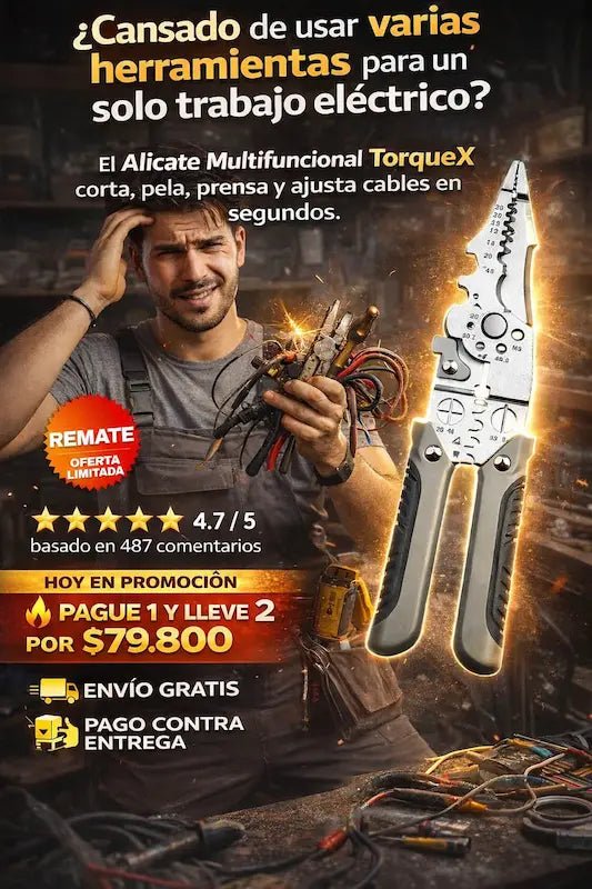 PROMO 2X1 Alicate multifuncional TorqueX